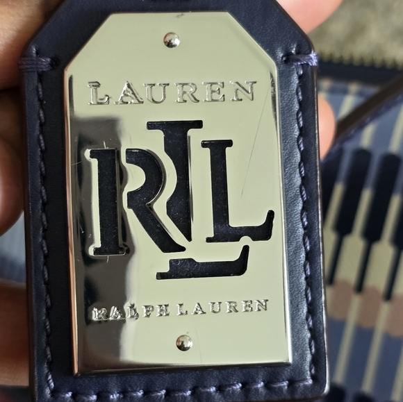 RLL Lauren ralph lauren handbag Womens Shoulder Bag Colorblock Rainbow - Picture 16 of 16